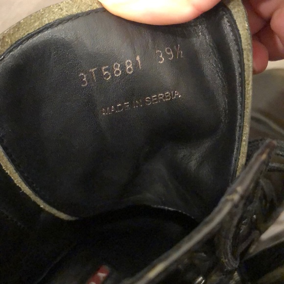 Rare Prada Combat Boots Size 9.5 - Picture 4 of 8